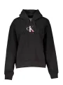 "Calvin Klein Sweatshirts im Sale | Calvin Klein Hoodie mit Logoaufdruck und Fleece-Innenraum online kaufen"|Planet-Deluxe
