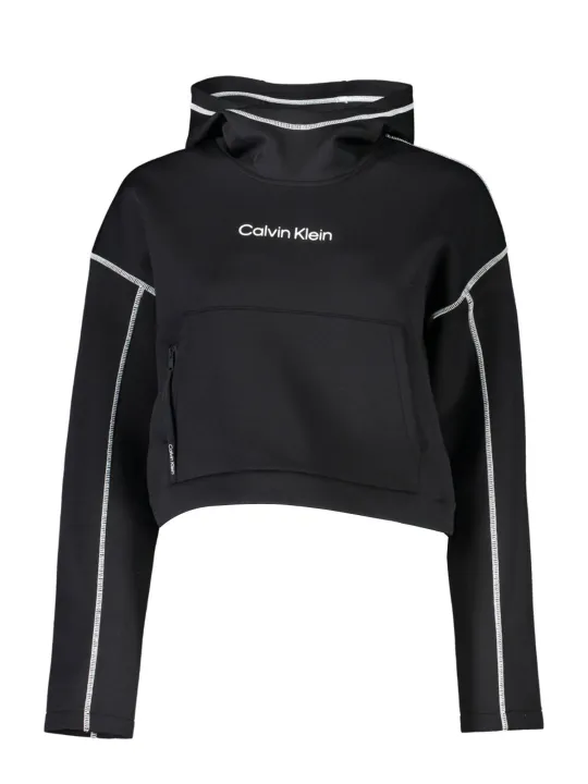 "Calvin Klein Sweatshirts im Sale | Calvin Klein Iconic Black Hoodie online kaufen"|Planet-Deluxe