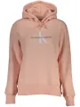 "Calvin Klein Sweatshirts im Sale | Calvin Klein Rosa Fleece Hoodie online kaufen"|Planet-Deluxe