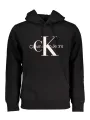 "Calvin Klein Sweatshirts im Sale | Calvin Klein Bio Kapuzen-Sweatshirt mit Logo und Kontrastdetails online kaufen"|Planet-Deluxe
