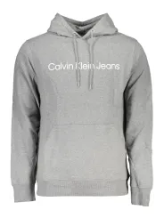 "Calvin Klein Sweatshirts im Sale | Calvin Klein Grauer Komfort-Hoodie online kaufen"|Planet-Deluxe