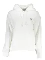 "Calvin Klein Sweatshirts im Sale | Calvin Klein Eleganter Hoodie Weiß online kaufen"|Planet-Deluxe