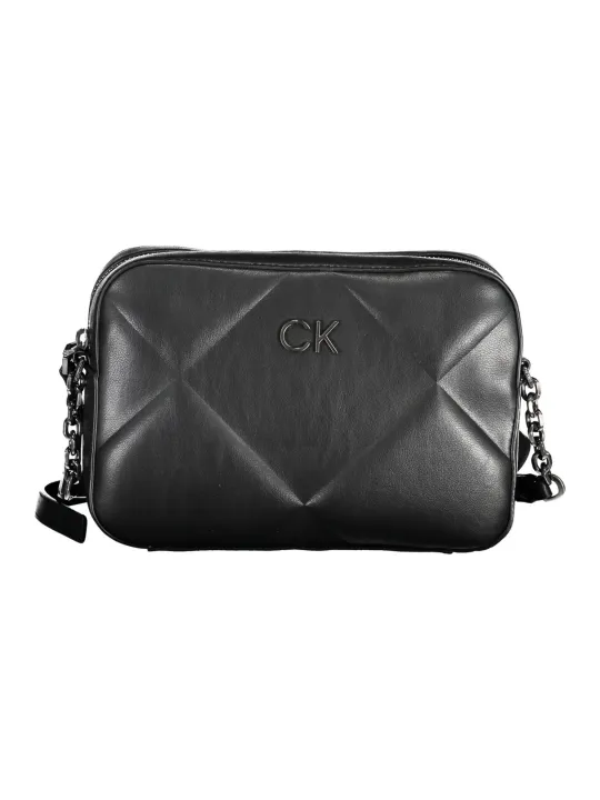 "Calvin Klein Einzelstücke & Seltenheiten im Sale | Calvin Klein Elegance Quilted Leder Schultertasche Schwarz online kaufen"|Planet-Deluxe