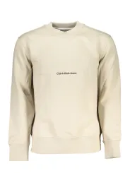 "Calvin Klein Sweatshirts im Sale | Calvin Klein Beige Cozy Sweatshirt online kaufen"|Planet-Deluxe