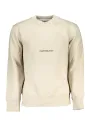 "Calvin Klein Sweatshirts im Sale | Calvin Klein Beige Cozy Sweatshirt online kaufen"|Planet-Deluxe