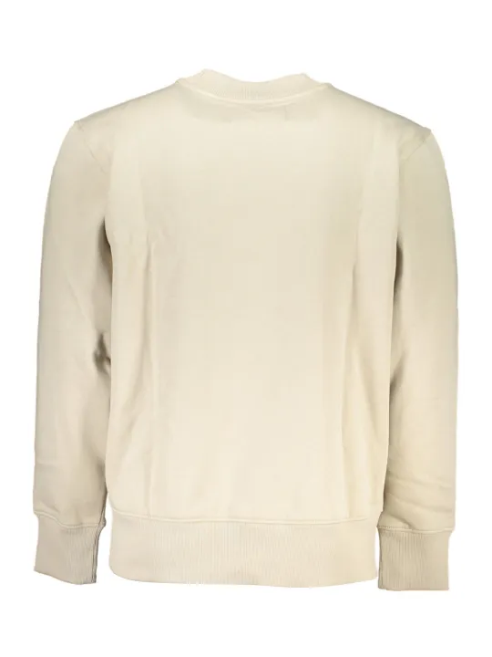 "Calvin Klein Sweatshirts im Sale | Calvin Klein Beige Cozy Sweatshirt online kaufen"|Planet-Deluxe