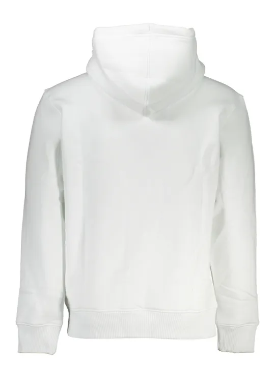 "Calvin Klein Sweatshirts im Sale | Calvin Klein Kapuzenpullover Weiß Fleece Nachhaltig online kaufen"|Planet-Deluxe