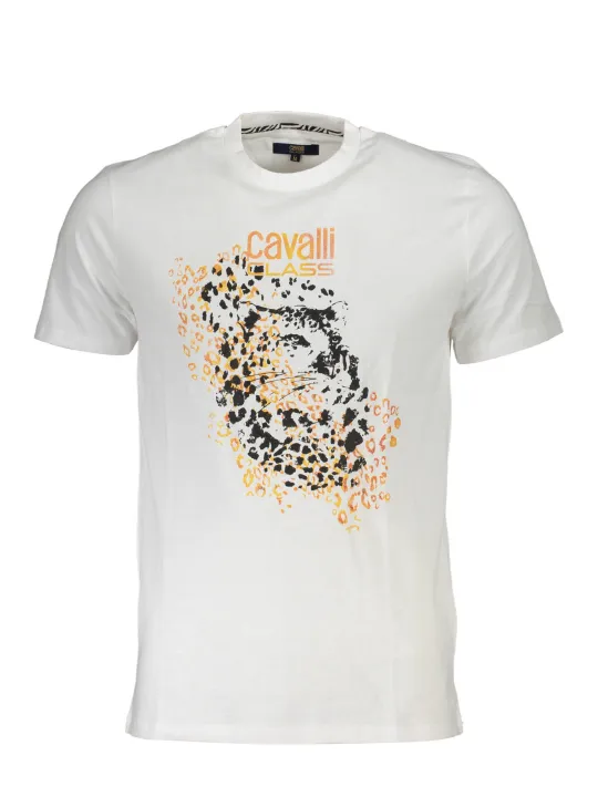 "Cavalli Class Startseite im Sale | CAVALLI CLASS HERREN-KURZÄRMELIGES T-SHIRT WEISS online kaufen"|Planet-Deluxe