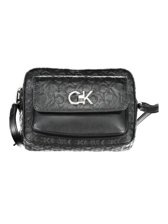 "Calvin Klein Einzelstücke & Seltenheiten im Sale | Calvin Klein Recycled Style Umhängetasche Schwarz online kaufen"|Planet-Deluxe