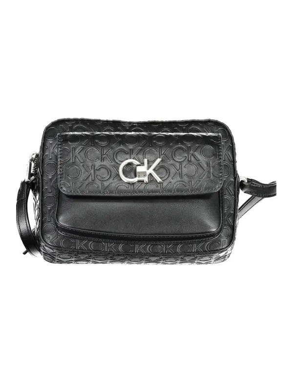 "Calvin Klein Einzelstücke & Seltenheiten im Sale | Calvin Klein Recycled Style Umhängetasche Schwarz online kaufen"|Planet-Deluxe