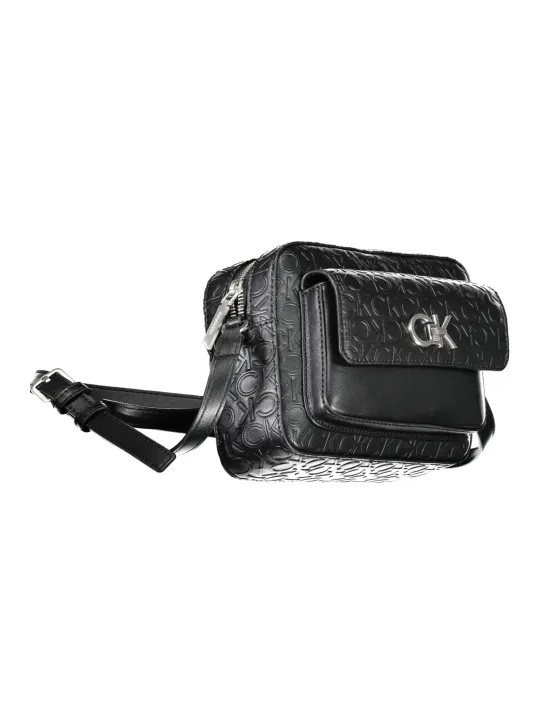 "Calvin Klein Einzelstücke & Seltenheiten im Sale | Calvin Klein Recycled Style Umhängetasche Schwarz online kaufen"|Planet-Deluxe
