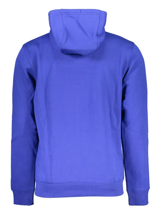 "Tommy Hilfiger Sweatshirts im Sale | Tommy Hilfiger Kapuzenpullover Blau Fleece Bio-Baumwolle online kaufen"|Planet-Deluxe