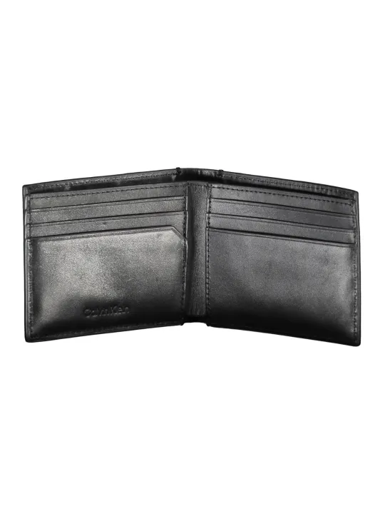 "Calvin Klein Brieftaschen im Sale | Calvin Klein Leder RFID Geldbörse Schwarz online kaufen"|Planet-Deluxe