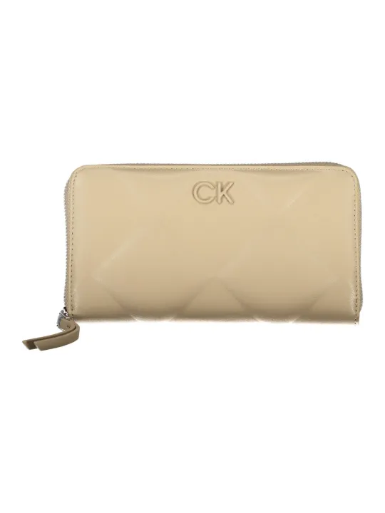 "Calvin Klein Geldbörsen im Sale | Calvin Klein Beige RFID-Schutz Geldbörse online kaufen"|Planet-Deluxe
