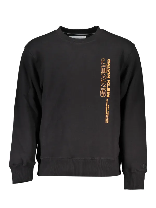 "Calvin Klein Sweatshirts im Sale | "Calvin Klein Anthrazit Sweatshirt Langarm Fleece" online kaufen"|Planet-Deluxe