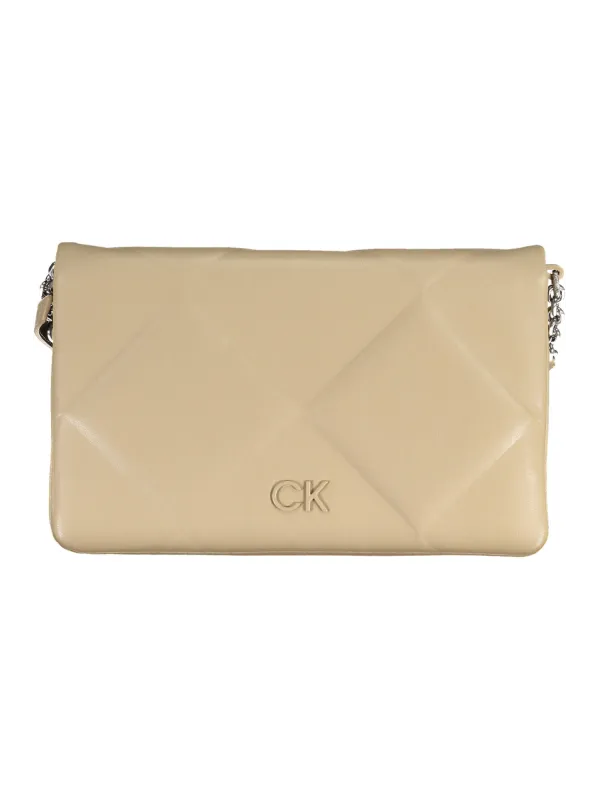 "Calvin Klein Einzelstücke & Seltenheiten im Sale | Calvin Klein Beige Chic Umhängetasche online kaufen"|Planet-Deluxe