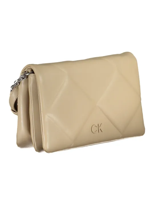 "Calvin Klein Einzelstücke & Seltenheiten im Sale | Calvin Klein Beige Chic Umhängetasche online kaufen"|Planet-Deluxe
