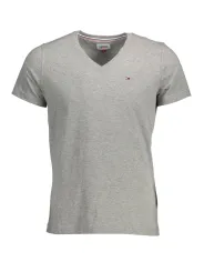 "Tommy Hilfiger Startseite im Sale | TOMMY HILFIGER HERREN-GRAUES KURZARM-T-SHIRT online kaufen"|Planet-Deluxe