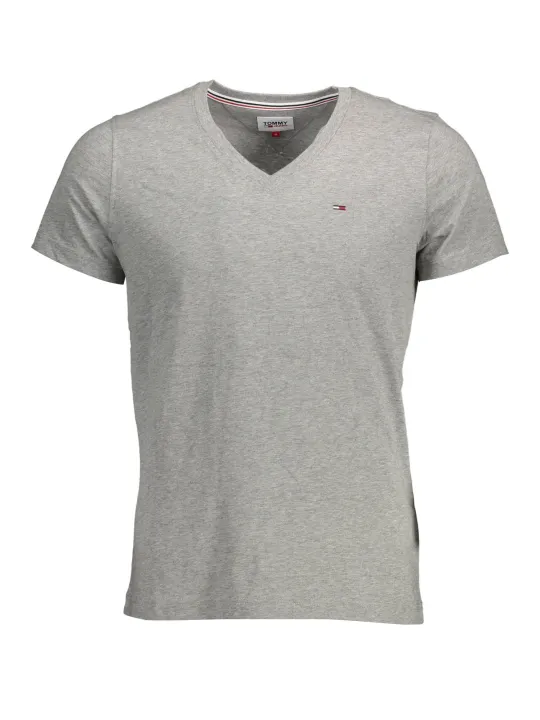 "Tommy Hilfiger Startseite im Sale | TOMMY HILFIGER HERREN-GRAUES KURZARM-T-SHIRT online kaufen"|Planet-Deluxe
