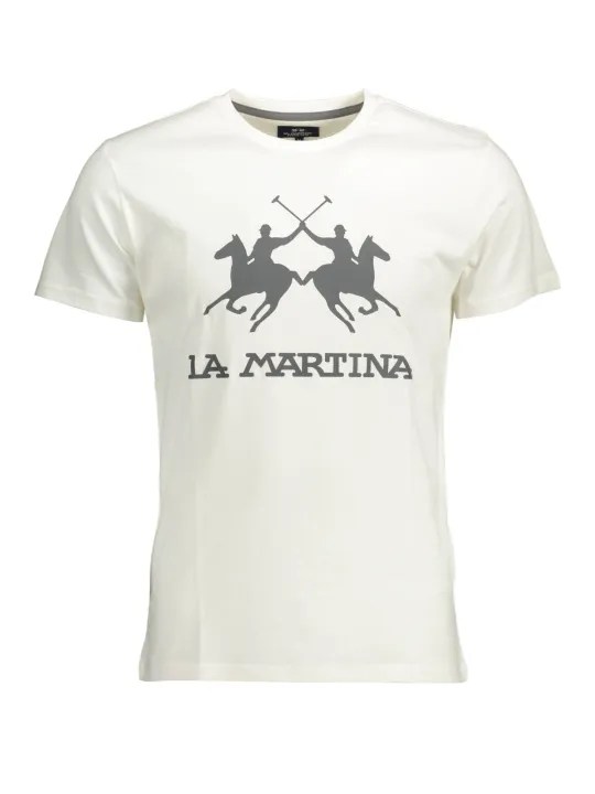 "LA MARTINA T-Shirts im Sale | La Martina Polosport T-Shirt Weiß online kaufen"|Planet-Deluxe