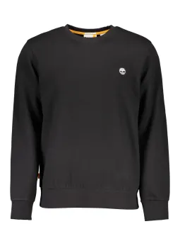 "Timberland Bio-Baumwolle Sweatshirt Schwarz – Nachhaltig & Stilvol