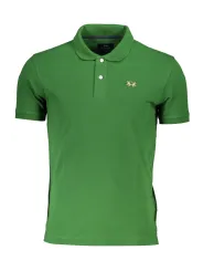 "LA MARTINA Startseite im Sale | GRÜNES KURZÄRMELIGES POLOSHIRT FÜR HERREN VON LA MARTINA online kaufen"|Planet-Deluxe