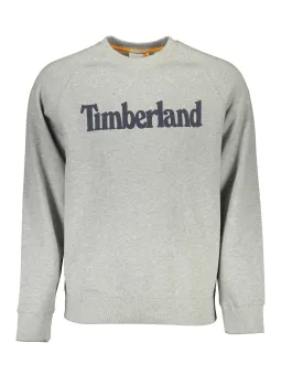 Timberland Graues Bio-Sweatshirt aus Baumwolle