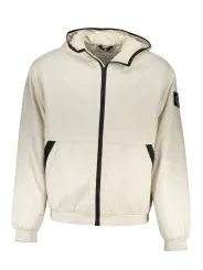 "Calvin Klein Jacken im Sale | Calvin Klein Eco Kapuzenjacke Beige online kaufen"|Planet-Deluxe