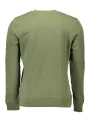 "Napapijri Bio-Baumwolle Sweatshirt in Salbeigrün"