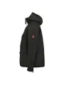 Schwarze Herren Kapuzenjacke Outdoorjacke