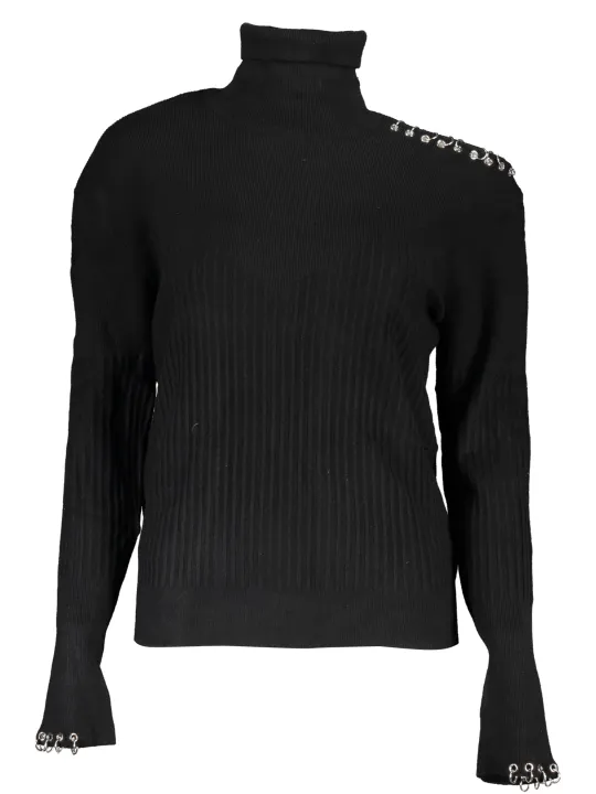 "Patrizia Pepe Blusen im Sale | SCHWARZER PULLOVER FÜR DAMEN VON PATRIZIA PEPE online kaufen"|Planet-Deluxe