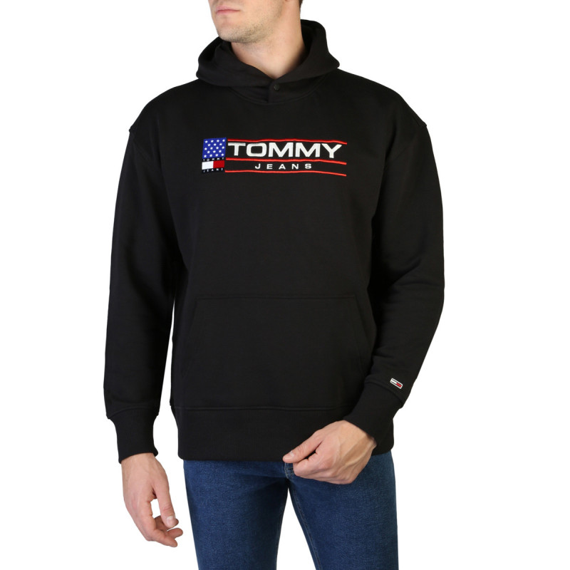 TOMMY günstig Kaufen-Tommy Hilfiger-DM0DM15685_BDS. Tommy Hilfiger-DM0DM15685_BDS <![CDATA[Geschlecht:HerrenTypologie:SweatshirtÄrmel:langAußentaschen:1Material:Baumwolle 79%Polyester 21%Muster:einfarbigModelgröße, cm:185Größe des auf dem Foto getragenen Kleidungsstück