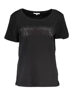"Elegantes Patrizia Pepe T-Shirt in klassischem Schwarz"