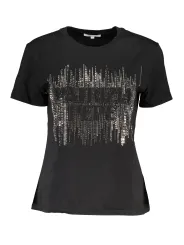 "Patrizia Pepe T-Shirts im Sale | Patrizia Pepe 2M4341J043_NEK103NERO online kaufen"|Planet-Deluxe