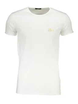 "Cavalli Class Herren T-Shirt Weiß - Stilvoll & Elegant"