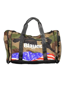 Blauer Camouflage Weekender – Einzigartiges Einzelstück