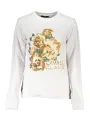 "Cavalli Class Startseite im Sale | CAVALLI CLASS WEISSES SWEATSHIRT FÜR DAMEN OHNE REISSVERSCHLUSS online kaufen"|Planet-Deluxe