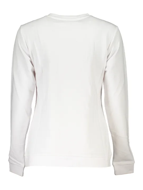 "Cavalli Class Startseite im Sale | CAVALLI CLASS WEISSES SWEATSHIRT FÜR DAMEN OHNE REISSVERSCHLUSS online kaufen"|Planet-Deluxe
