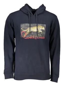 "Cavalli Class Luxus Hoodie: Exklusiver Leopardprint"