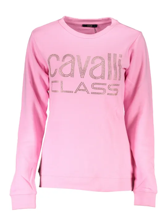 "Cavalli Class Startseite im Sale | ROSA CAVALLI CLASS DAMEN-SWEATSHIRT OHNE REISSVERSCHLUSS online kaufen"|Planet-Deluxe