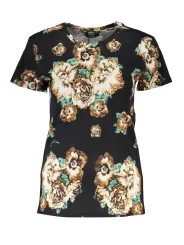 "Cavalli Class Startseite im Sale | CAVALLI CLASS DAMEN KURZARM T-SHIRT SCHWARZ online kaufen"|Planet-Deluxe