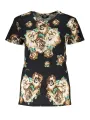 "Cavalli Class Startseite im Sale | CAVALLI CLASS DAMEN KURZARM T-SHIRT SCHWARZ online kaufen"|Planet-Deluxe