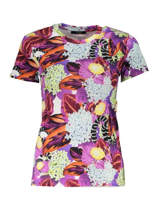 "Cavalli Class Startseite im Sale | CAVALLI CLASS DAMEN KURZARM T-SHIRT LILA online kaufen"|Planet-Deluxe