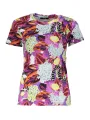 "Cavalli Class Startseite im Sale | CAVALLI CLASS DAMEN KURZARM T-SHIRT LILA online kaufen"|Planet-Deluxe