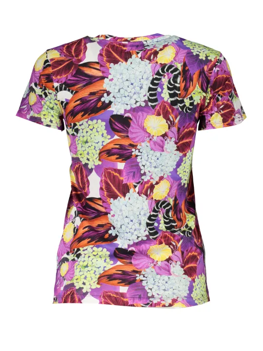 "Cavalli Class Startseite im Sale | CAVALLI CLASS DAMEN KURZARM T-SHIRT LILA online kaufen"|Planet-Deluxe