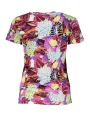"Cavalli Class Startseite im Sale | CAVALLI CLASS DAMEN KURZARM T-SHIRT LILA online kaufen"|Planet-Deluxe