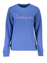 "Cavalli Class Startseite im Sale | CAVALLI CLASS DAMEN-SWEATSHIRT MIT REISSVERSCHLUSS BLAU online kaufen"|Planet-Deluxe