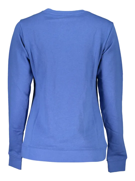"Cavalli Class Startseite im Sale | CAVALLI CLASS DAMEN-SWEATSHIRT MIT REISSVERSCHLUSS BLAU online kaufen"|Planet-Deluxe