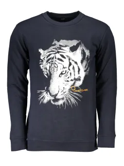 "Cavalli Class Sweatshirt - Tiger-Print, moderner Stil"