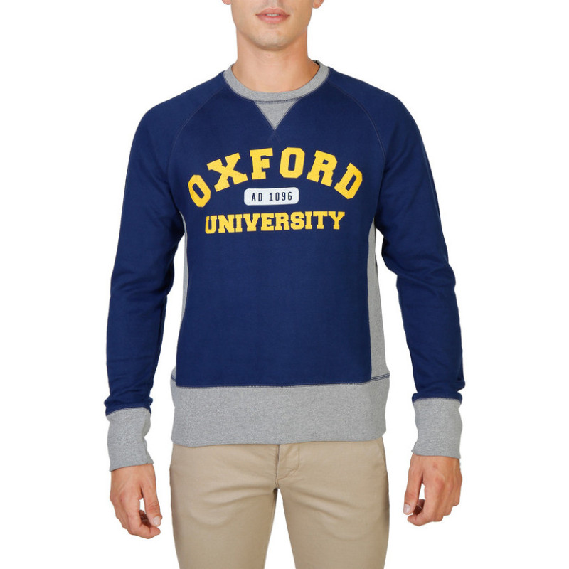 Oxford University-OXFORD-FLEECE-RAGLAN-NAVY